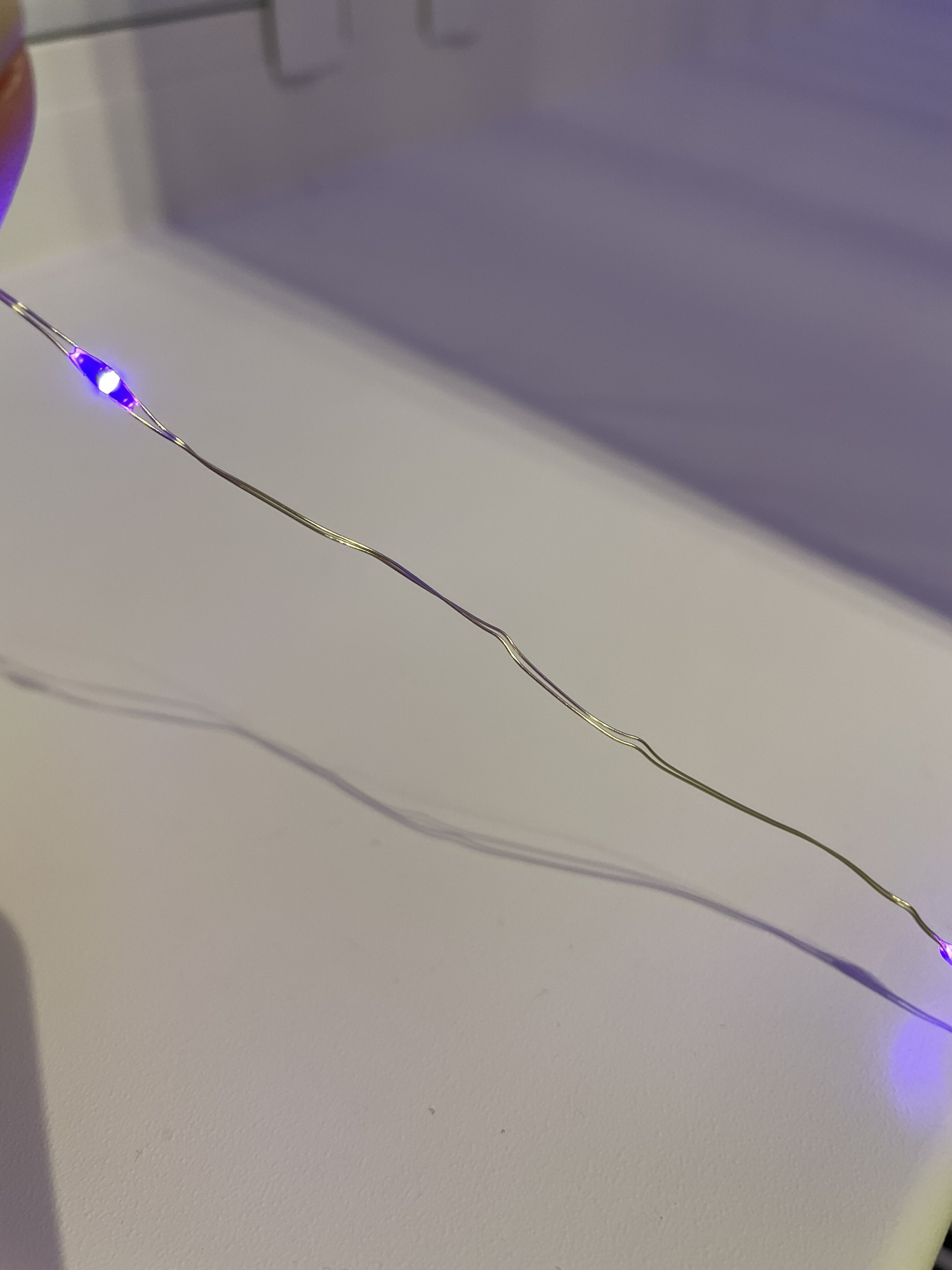Фотография покупателя товара Гирлянда «Занавес» 2.8 × 3 м роса на крючках, с пультом, IP20, серебристая нить, 300 LED, свечение фиолетовое, 8 режимов, USB - Фото 21