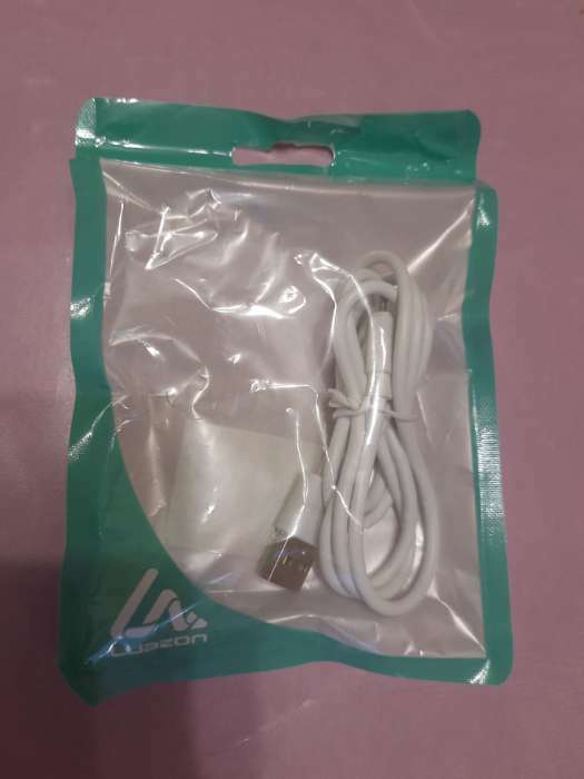 Фотография покупателя товара Кабель LuazON, Type-C - USB, 2 А, 1 м, белый - Фото 1