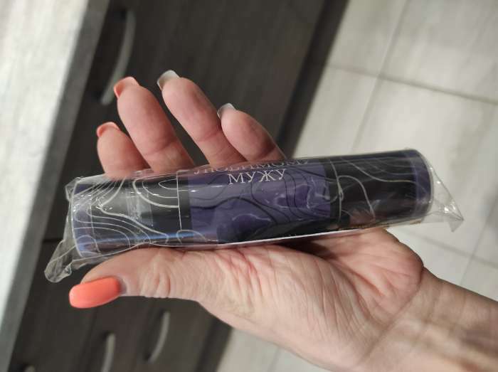 Фотография покупателя товара Ручка металлическая в тубусе «Любимому мужу», синяя паста