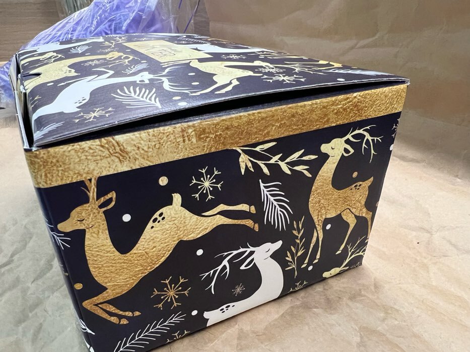 Фотография покупателя товара Складная коробка «Новогоднее волшебство», 22 х 15 х 10 см, Новый год