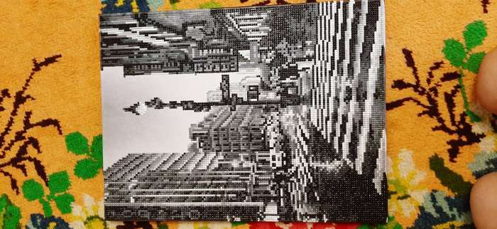 Фотография покупателя товара Алмазная мозаика с частичным заполнением на подрамнике «Город» 30×40 см - Фото 1