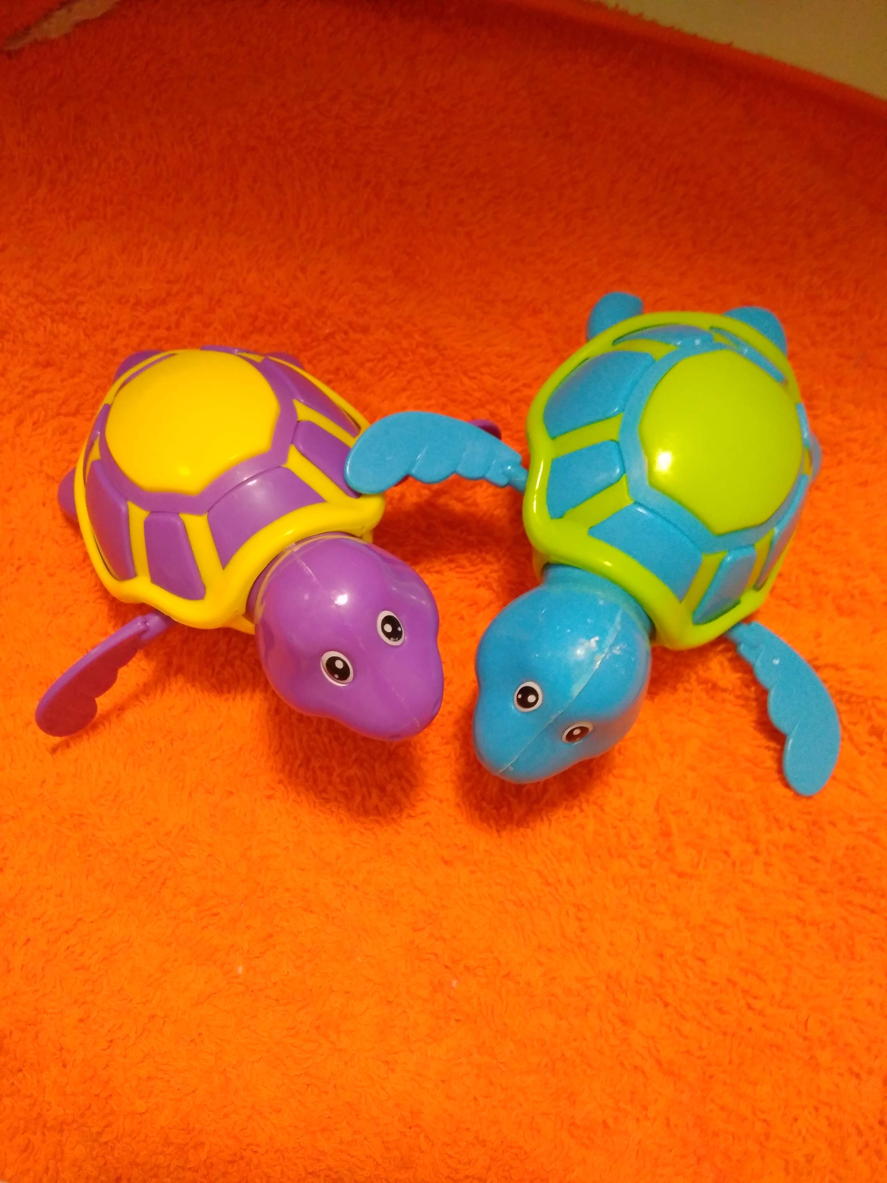 Фотография покупателя товара Игрушка заводная водоплавающая «Черепашка», цвета МИКС