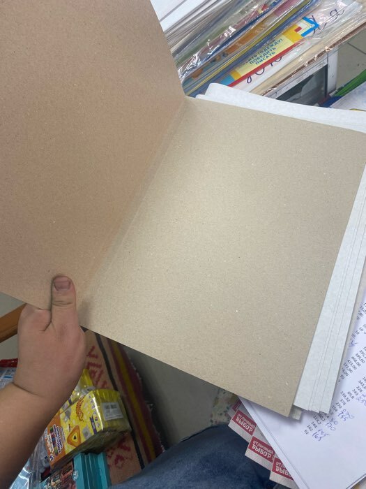 Фотография покупателя товара Скоросшиватель Calligrata "Дело", картон немелованный, 220 г/м2, белый, пробитый, до 200 листов, МИКС