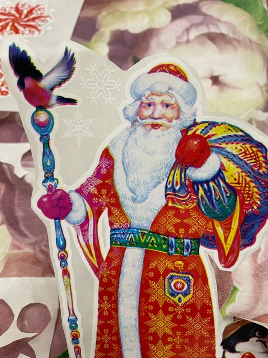 Фотография покупателя товара Набор наклеек на окна "Новогодний" снежинки, Снегурочка и Дед Мороз, 37 х 37 см - Фото 13