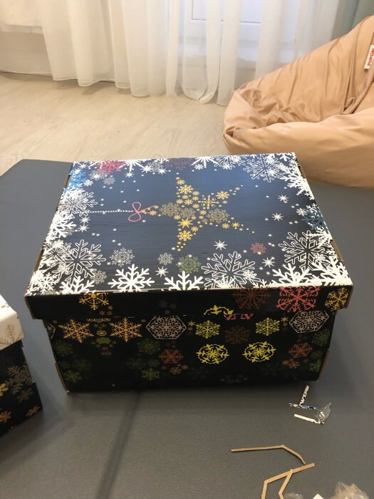 Фотография покупателя товара Складная коробка "Новогодний стиль", 31,2 х 25,6 х 16,1 см - Фото 23