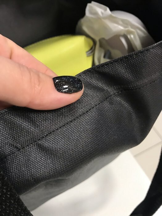 Фотография покупателя товара Сумка шоппер SUMMER, 43х10х34 см, отд без молнии, без подкладки, цвет чёрный - Фото 1