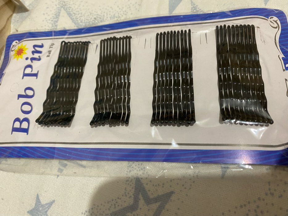 Фотография покупателя товара Невидимка для волос "Классика" (набор 20 шт) рельеф, 6 см, чёрный - Фото 1