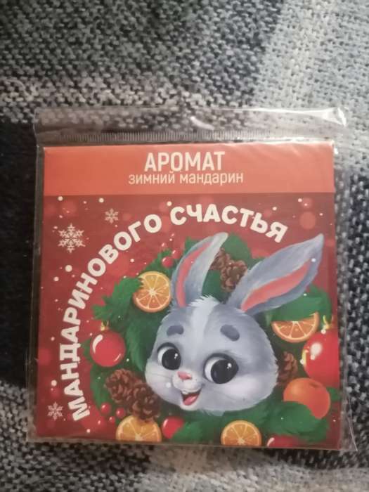 Фотография покупателя товара Ароматизатор для дома «Мандаринового счастья», 11 х 11 см, аромат мандарина - Фото 1