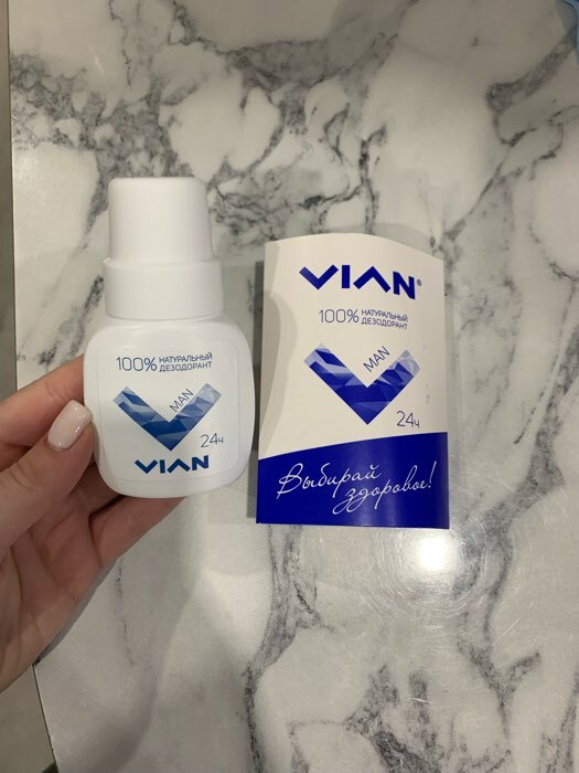 Фотография покупателя товара Натуральный дезодорант концентрированный Vian MAN, 50 мл - Фото 25