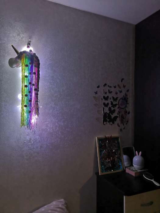 Фотография покупателя товара Наклейки интерьерные "Бабочки", зеркальные, декор на стену, набор 20 шт - Фото 3