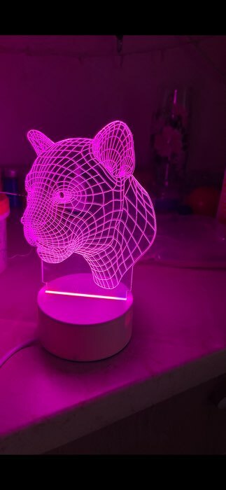 Фотография покупателя товара Светильник "Пантера" LED RGB от сети RISALUX - Фото 3