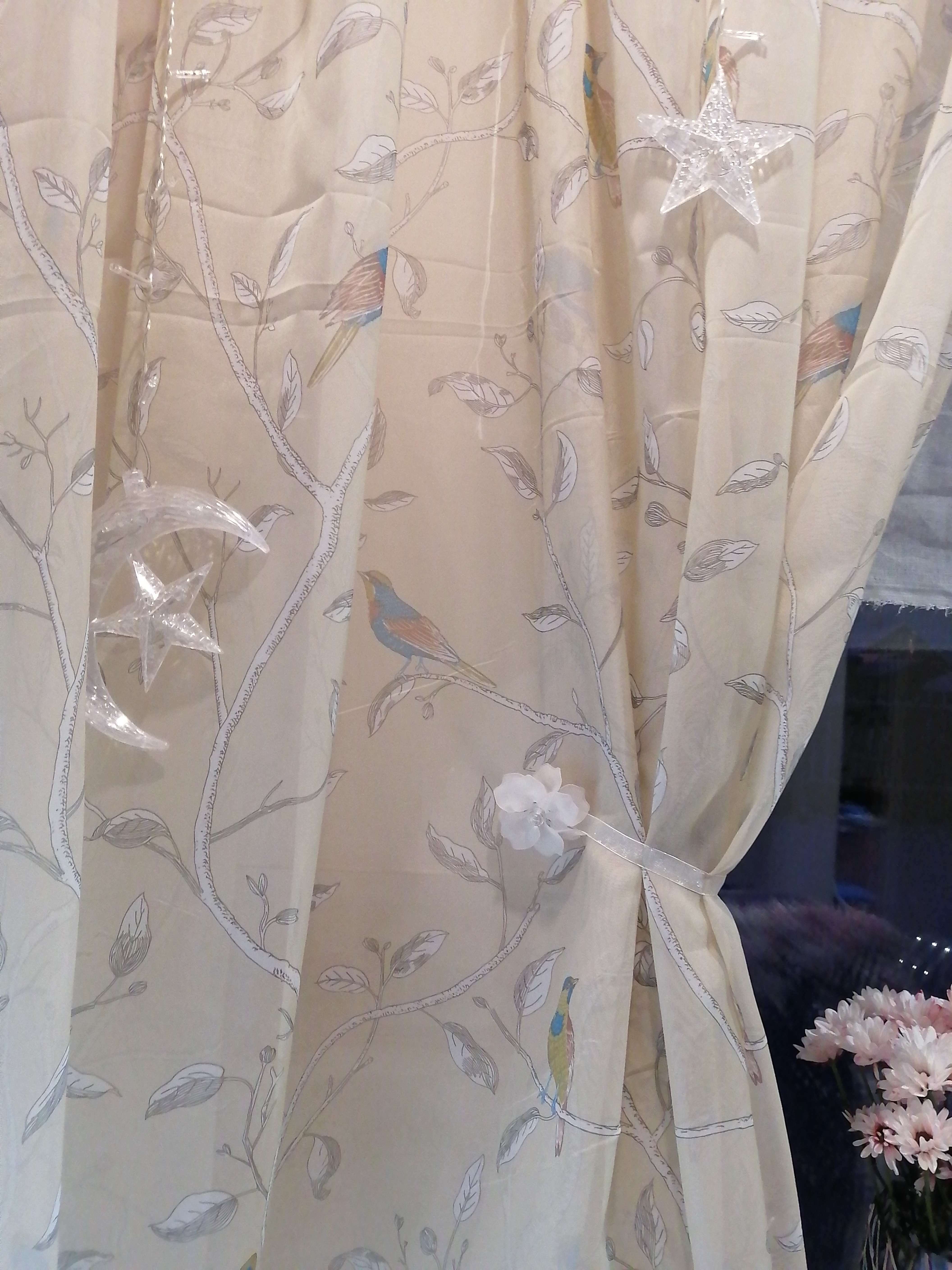 Фотография покупателя товара Подхват для штор на ленте "Нежный цветок", цвет малиновый - Фото 1