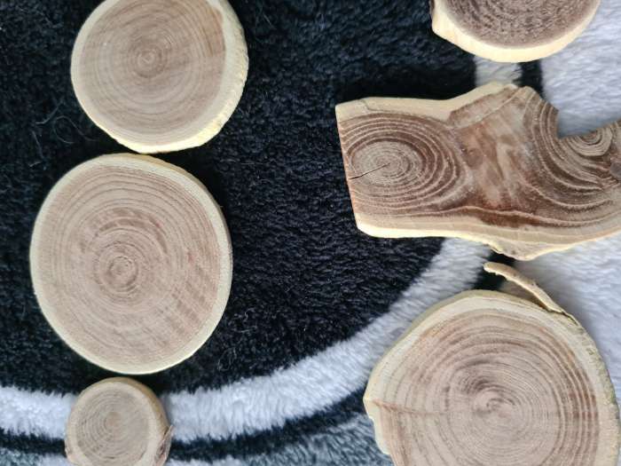 Фотография покупателя товара Деревянный декор «Спил Дерева» размер: от 9 до10 см - Фото 6