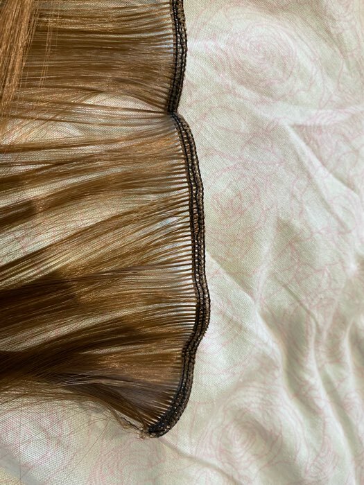 Фотография покупателя товара Волосы - тресс для кукол «Прямые» длина волос: 25 см, ширина:100 см, цвет № 8В