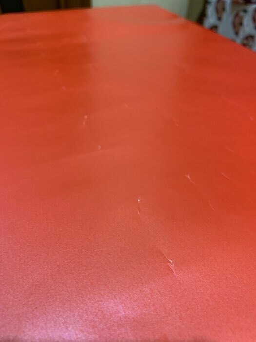 Фотография покупателя товара Бумага перламутровая, красная, 0,5 х 0,7 м, 2 шт. - Фото 2