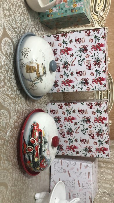Фотография покупателя товара Блинница Доляна «Рождественский снеговик», d=23 см - Фото 1