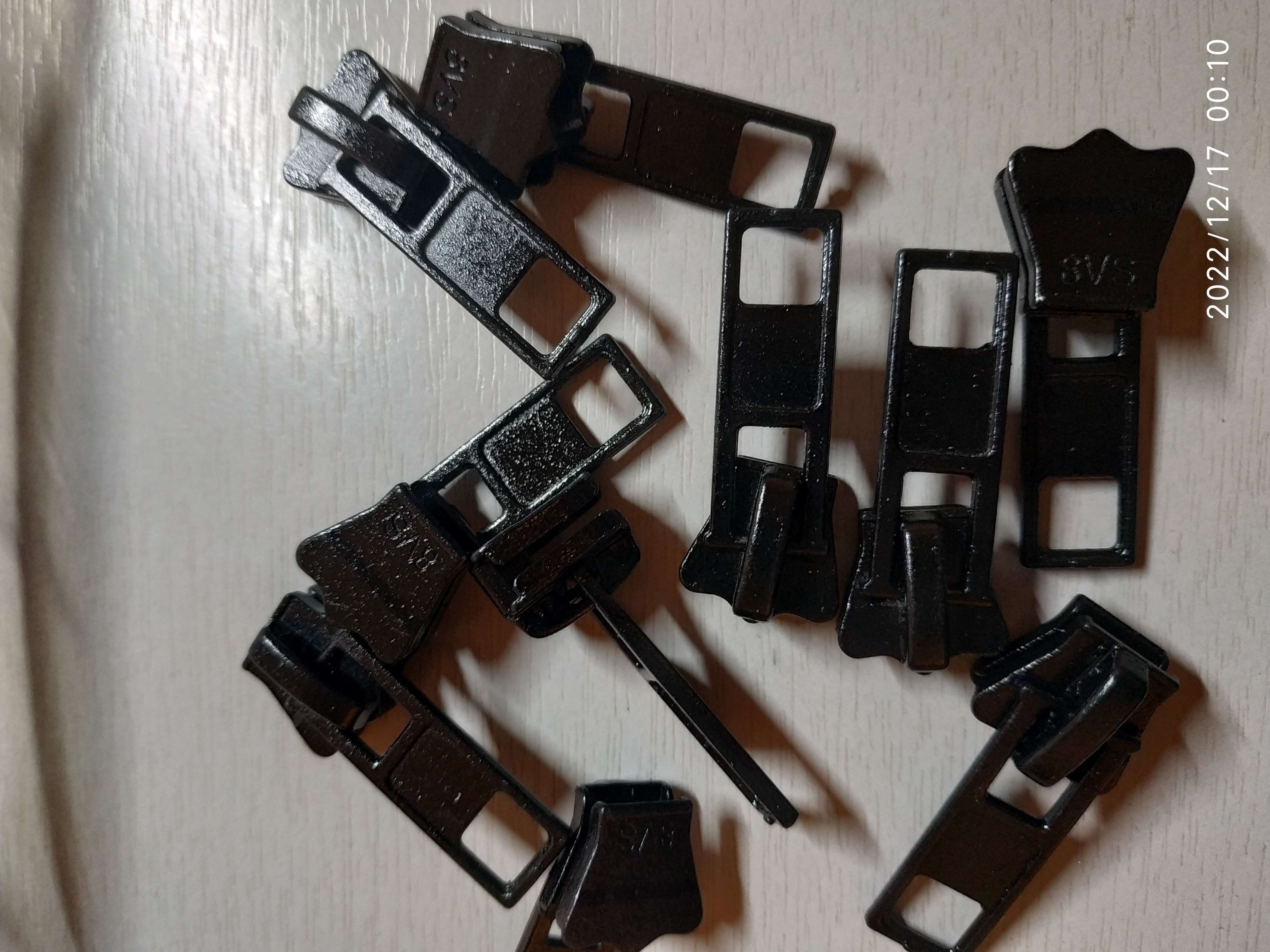 Фотография покупателя товара Бегунок для молнии «Трактор», №8, 10 шт., цвет никель - Фото 1