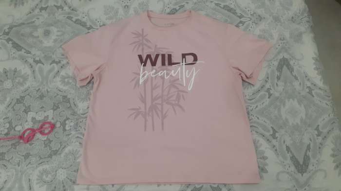 Фотография покупателя товара Футболка женская KAFTAN "Wild" р. 40-42 - Фото 1