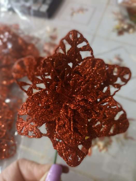 Фотография покупателя товара Цветы искусственные "Перелив" цветок-сетка, 8х20 см, микс - Фото 1