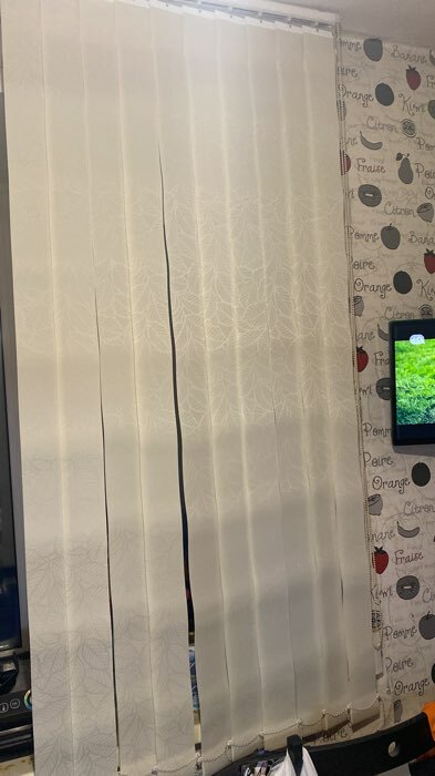Фотография покупателя товара Комплект ламелей для вертикальных жалюзи «Ривьера», 5 шт, 180 см, цвет бежевый - Фото 2