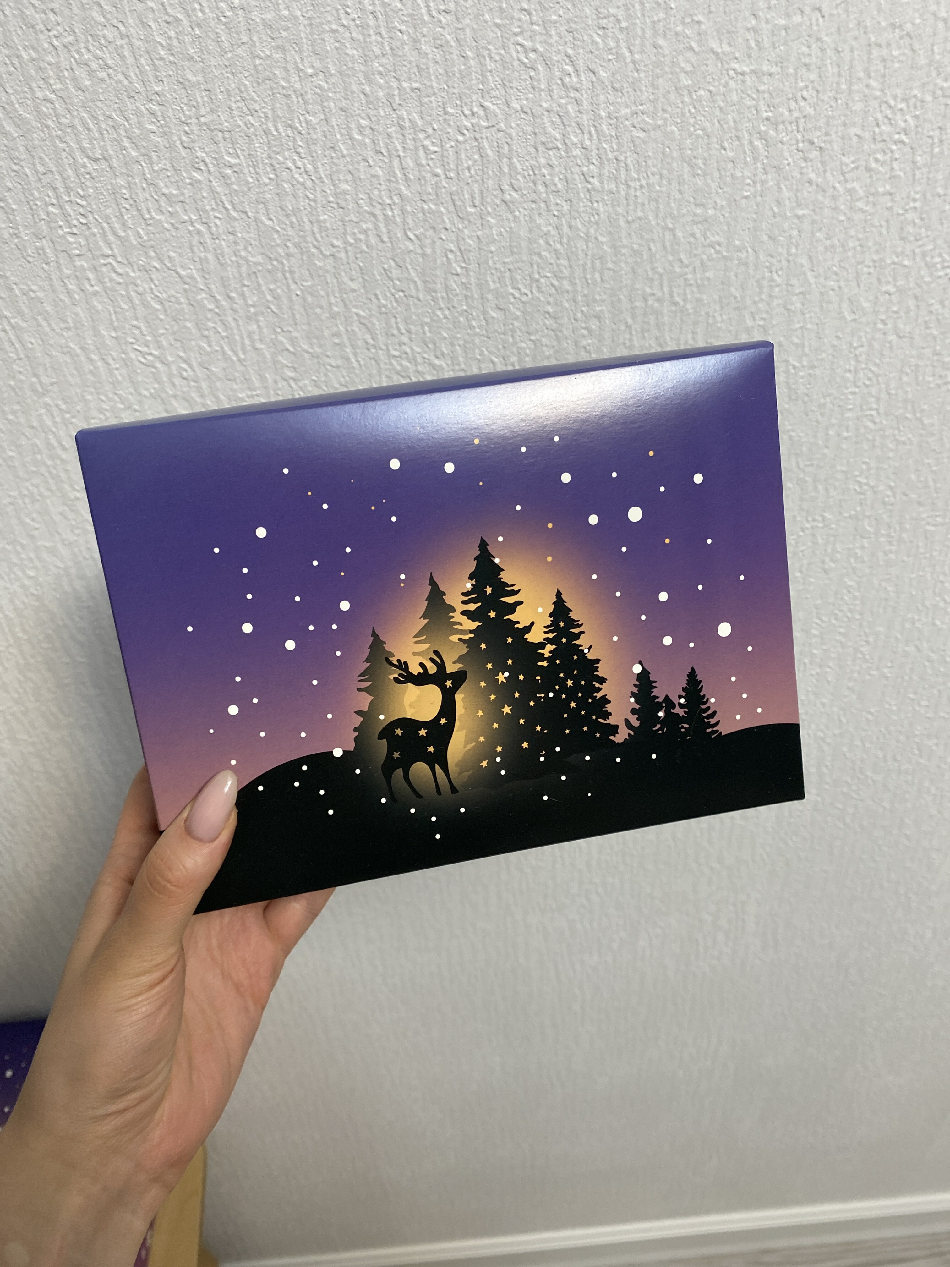 Фотография покупателя товара Подарочная новогодняя коробка сборная «Счастливой зимы», 21×15×5.7 см - Фото 11