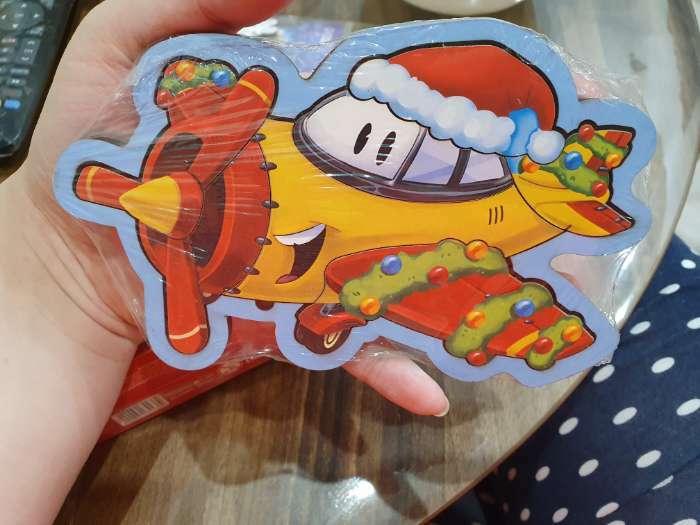 Фотография покупателя товара Новогодняя головоломка «Новый год! Самолёт с подарками» - Фото 1