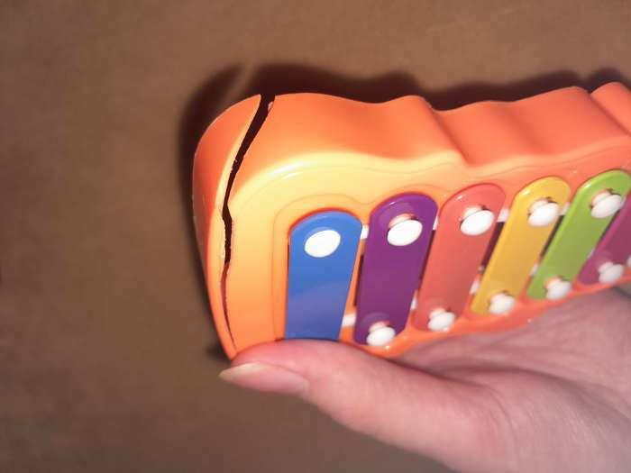 Фотография покупателя товара Металлофон фигурный, цвет оранжевый