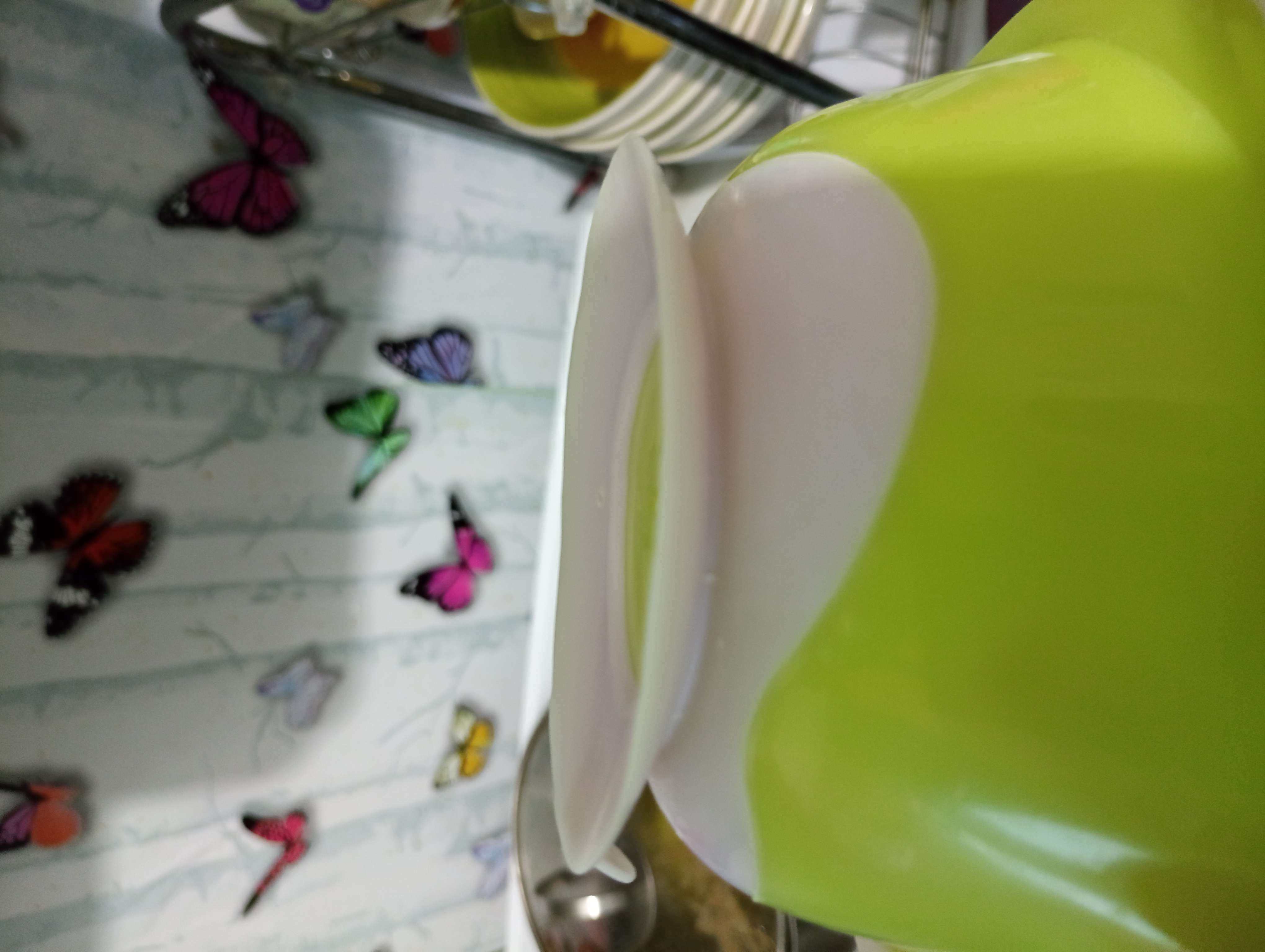 Фотография покупателя товара Набор для кормления, 3 предмета: миска 350 мл на присоске, крышка, ложка, цвет зелёный - Фото 8