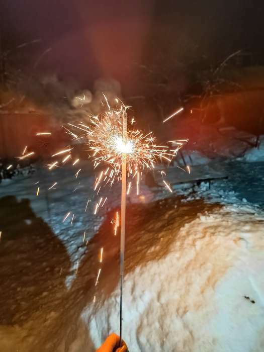 Фотография покупателя товара Бенгальские огни, 60 см, 3 штуки, "Новогодние", 240 сек - Фото 1