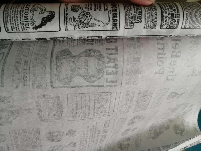 Фотография покупателя товара Бумага силиконизированная «Газета», для выпечки, 0,38 х 5 м - Фото 4