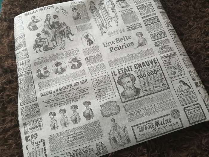 Фотография покупателя товара Бумага силиконизированная «Газета», для выпечки, 0,38 х 5 м - Фото 5