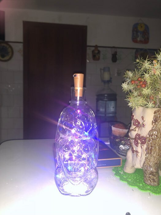 Фотография покупателя товара Гирлянда «Нить» 1 м роса с пробкой, IP20, серебристая нить, 10 LED, свечение тёплое белое, LR44х3 - Фото 35