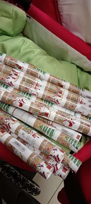 Фотография покупателя товара Бумага упаковочная глянцевая "Новогоднее путешествие", 70 х 100 см,1 лист - Фото 7