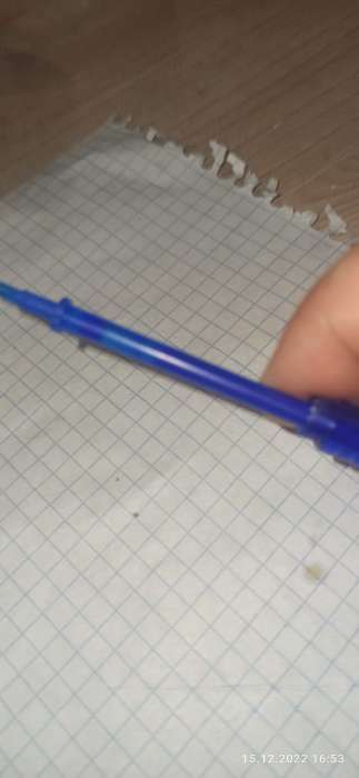 Фотография покупателя товара Набор ручка гелевая со стираемыми чернилами, пишущий узел 0.5 мм, чернила синие+9 синих стержней - Фото 69