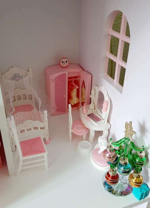 Фотография покупателя товара Набор мебели для кукол «Уют-4: спальня» - Фото 1