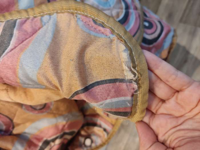 Фотография покупателя товара Одеяло стеганое облегченное, размер 140х205 см, цвет МИКС, файбер - Фото 5