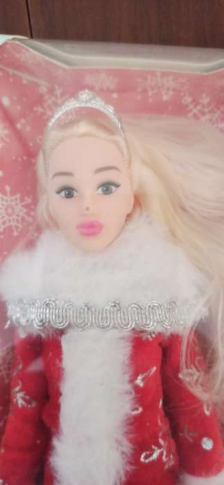 Фотография покупателя товара Кукла-снегурочка шарнирная «Верь в чудеса» - Фото 2