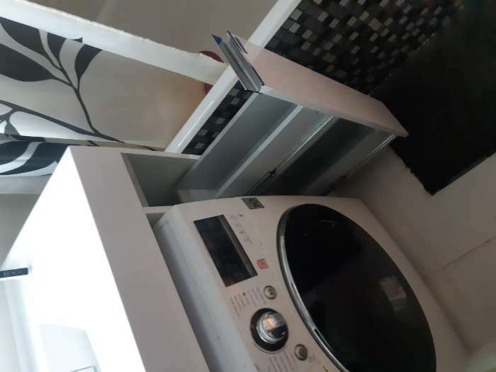 Фотография покупателя товара Тумба под раковину Aquaton «Лондри 200», для стиральной машины, белый
