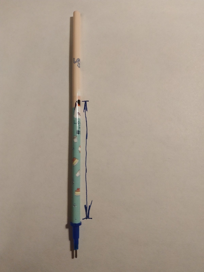 Фотография покупателя товара Стержень гелевый 0,5 мм, для ручки со стираемыми чернилами, 131 мм, чернила синие (штрихкод на штуке) - Фото 29