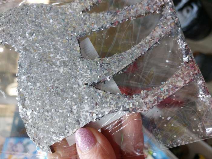 Фотография покупателя товара Новогодний декор «Яркий Олень» серебряный, 6 × 14 × 24 см