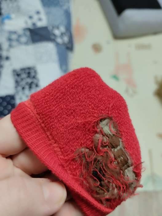 Фотография покупателя товара Носки детские махровые «Мишки», цвет красный, размер 14 (23-25)