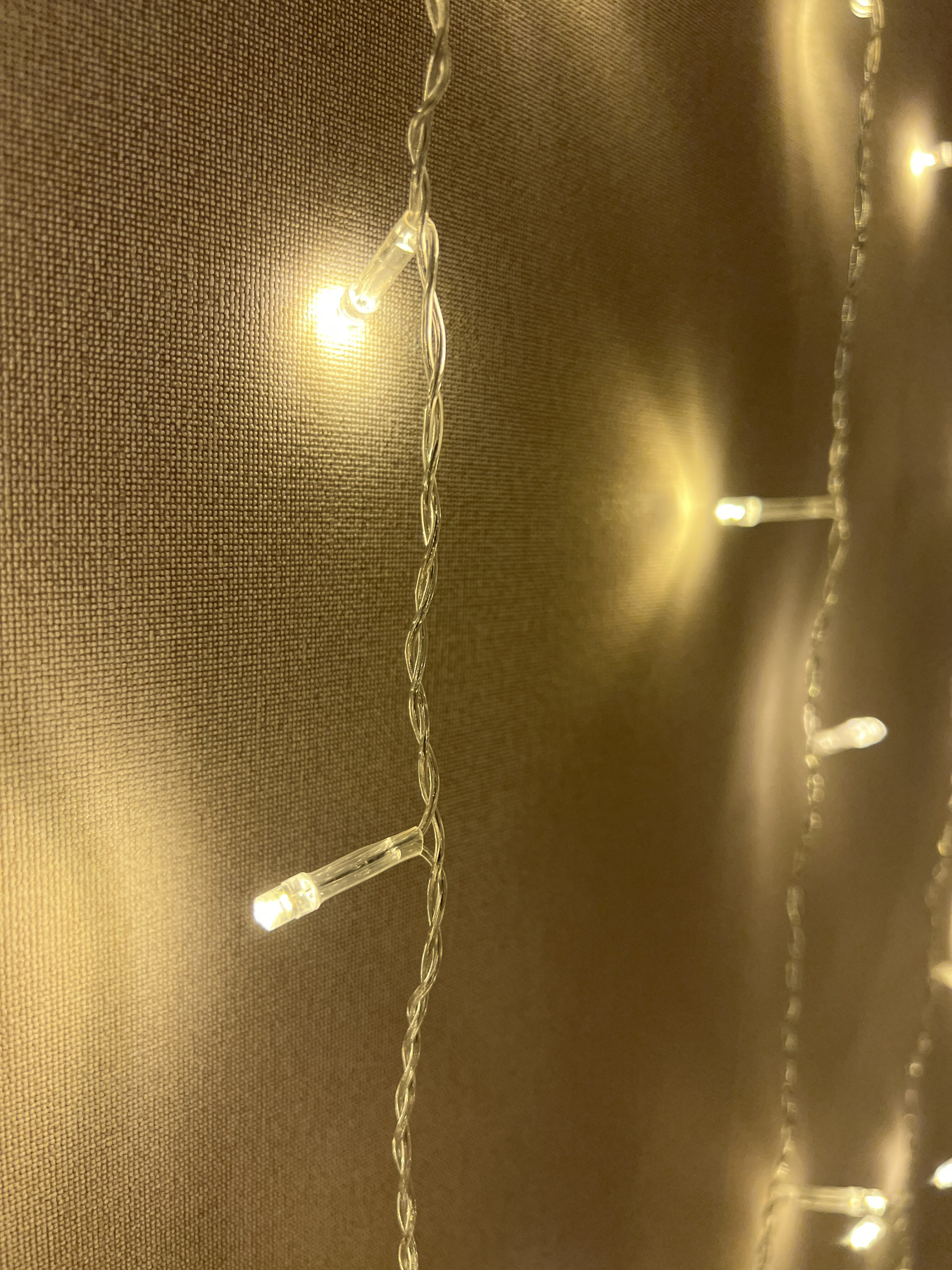 Фотография покупателя товара Гирлянда «Занавес» 2 × 3 м, IP20, прозрачная нить, 720 LED, свечение тёплое белое, 8 режимов, 220 В - Фото 86