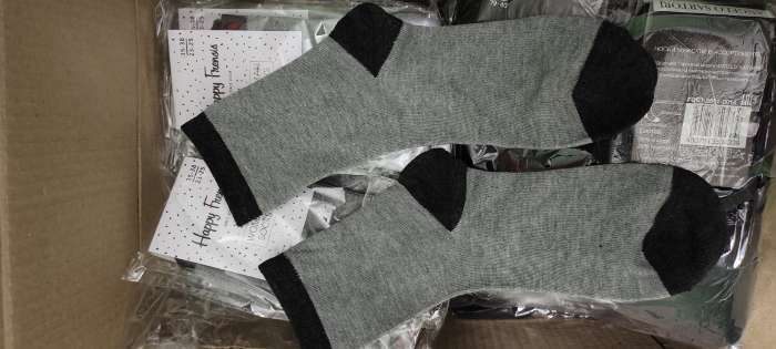 Фотография покупателя товара Носки женские, размер 23-25, цвет серый - Фото 3