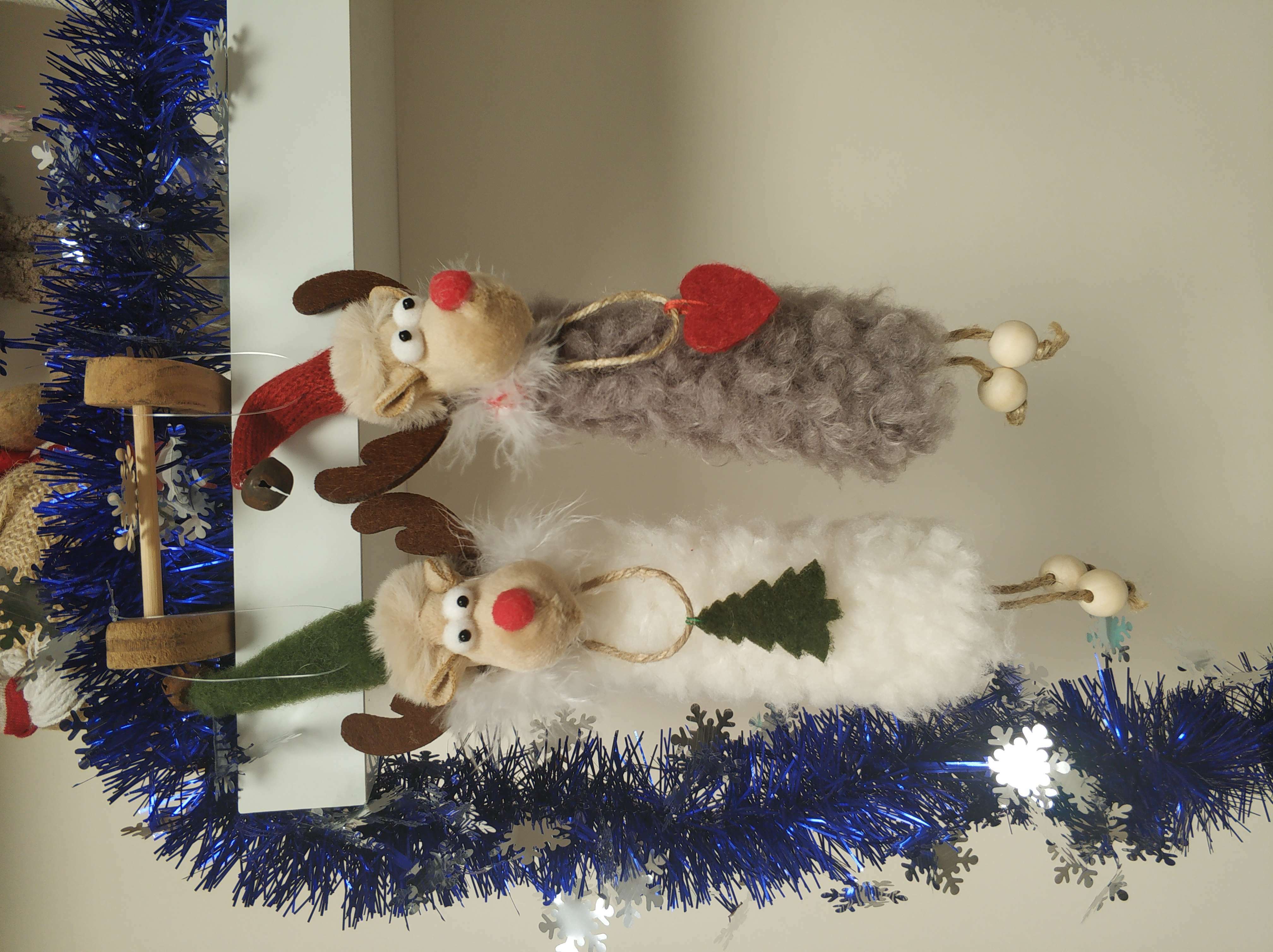 Фотография покупателя товара Подвеска «Олень», с декоративным элементом, цвета МИКС - Фото 3