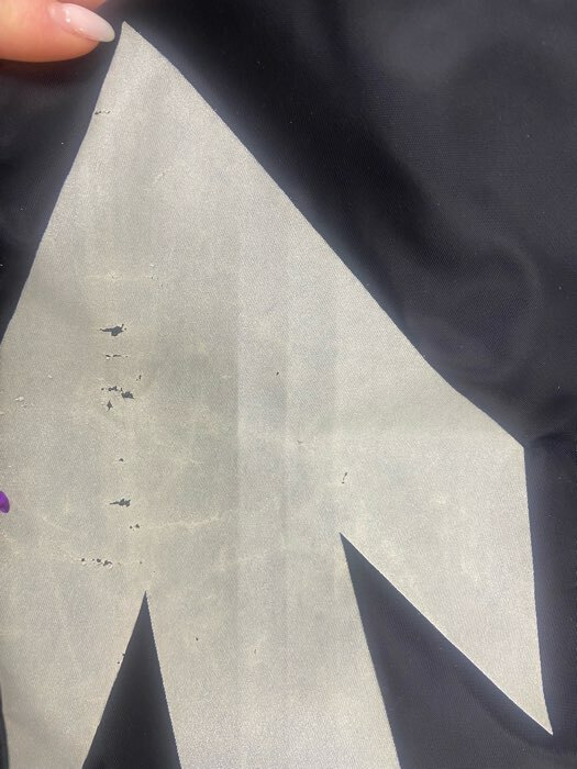 Фотография покупателя товара Сумка спортивная ARROW отдел из ПВХ, отдел для обуви, наружный карман, цвет чёрный - Фото 1