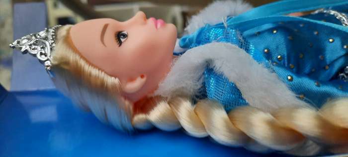Фотография покупателя товара Кукла-модель шарнирная «Волшебная снегурочка» - Фото 10