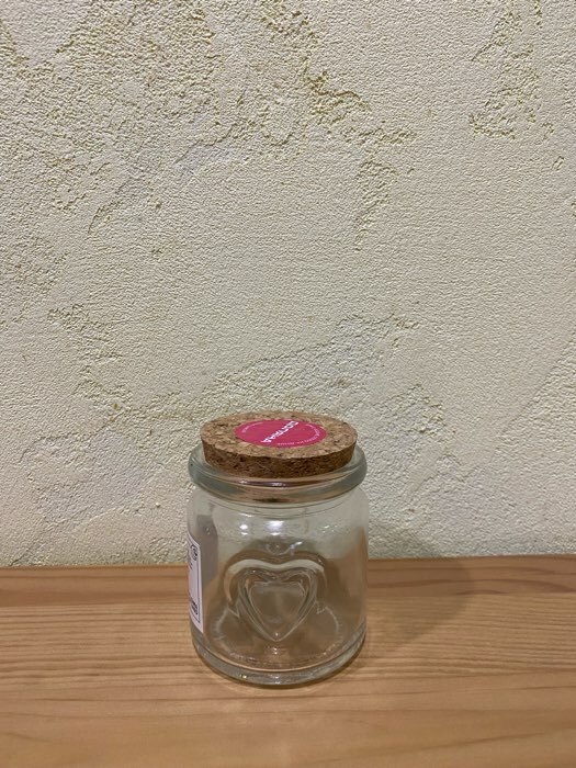 Фотография покупателя товара Баночка стеклянная для специй с пробковой крышкой Доляна «Парфе», 135 мл, 6×7,5 см
