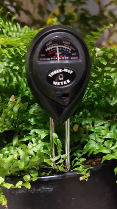 Фотография покупателя товара Измеритель почвы 3 в 1: для влажности, кислотности, освещённости, цвет МИКС, Greengo - Фото 1