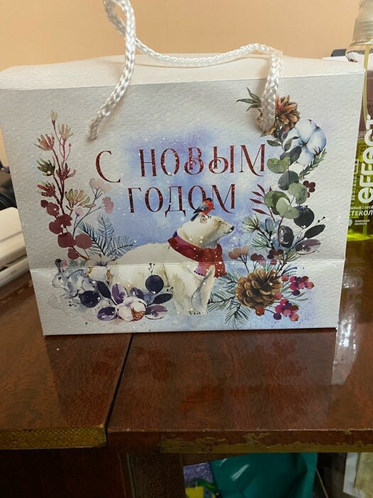Фотография покупателя товара Пакет-коробка «Новогодняя сказка», 23 × 18 × 11 см - Фото 5