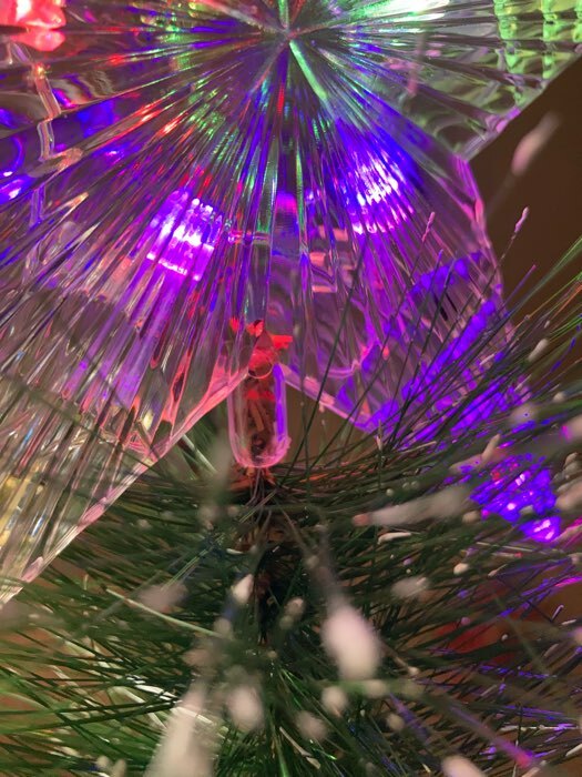 Фотография покупателя товара Светодиодная верхушка на ёлку «Звезда белая» 16 см, 10 LED, провод 2 метра, 220 В, свечение мульти - Фото 1